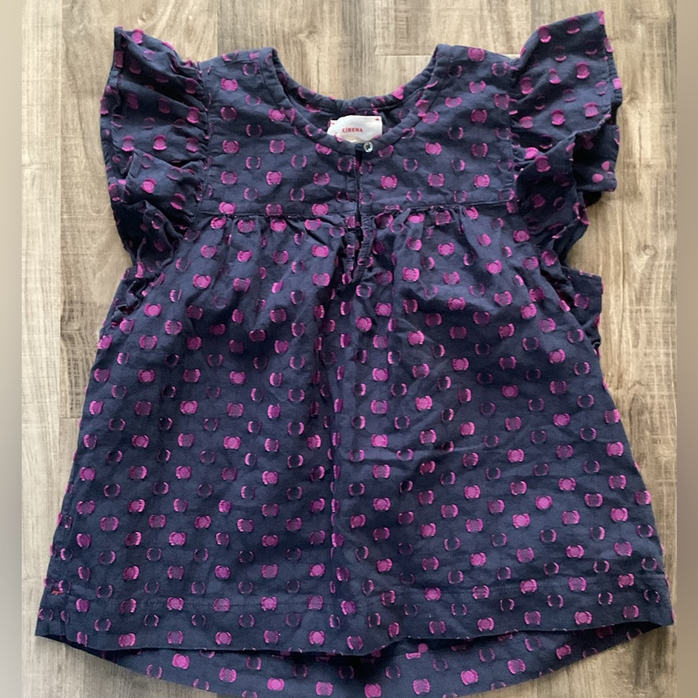 Xirena woman’s ruffle sleeve top size xs